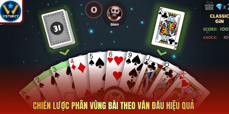 Chiến lược phân vùng bài theo ván đấu hiệu quả 