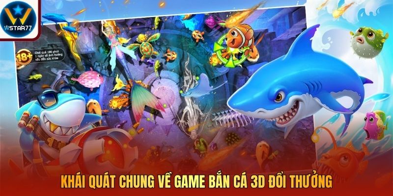 Khái quát chung về game bắn cá 3D đổi thưởng